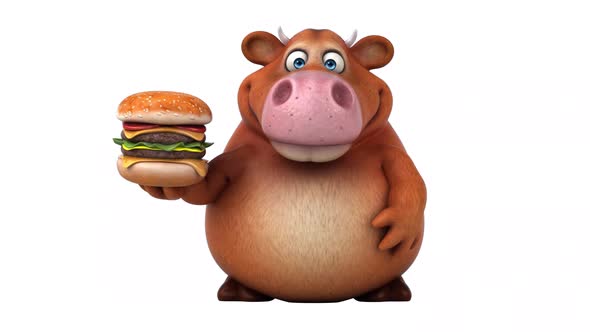 Fun cow - 3D Animation