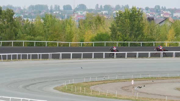 Riders Compete in Equestrian Sport