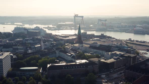 Cityscape of Kiel