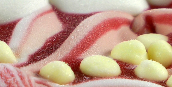 Strawberry Ice Cream and White Chocolate Balls 1