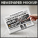 Newspaper Mock-Ups / v.3. - GraphicRiver Item for Sale