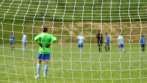 Children Soccer Game