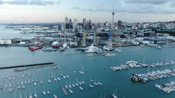 Viaduct Harbour, Auckland New Zealand