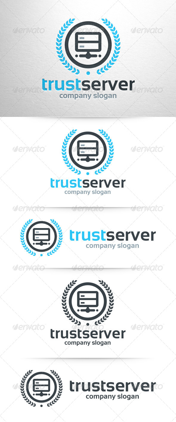 Trust Server Logo Template