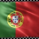Portugal waving flag looped - VideoHive Item for Sale