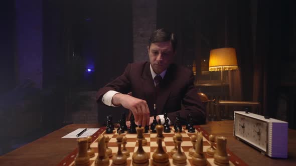 Chess Player Play Chess