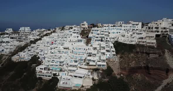 Santorini city view