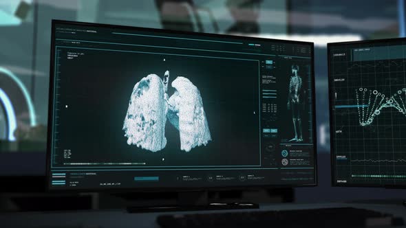 Human Patient Scanner System Detects Respiratory Pneumonia Lung Disease