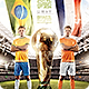 Brazil Soccer Cup  2014 Flyer - GraphicRiver Item for Sale