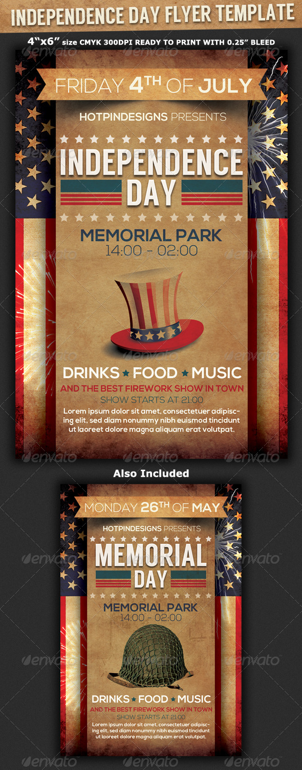 4th of July/Independence Day Flyer