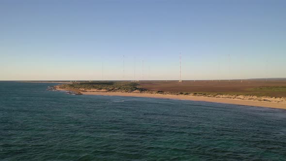 Mildura Wreck, Cape Range National Park, Exmouth, Western Australia 4K Aerial Drone