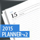 Planner-Diary-Organizer 2015 v2 - GraphicRiver Item for Sale