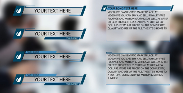 Rhombus Lower-Third alt