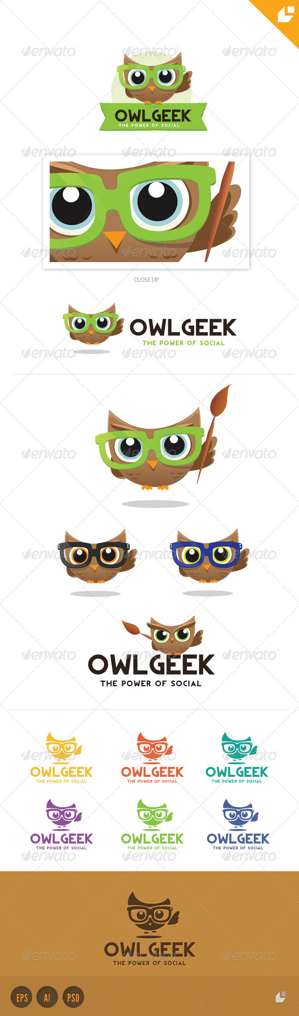 Owl Geek Logo