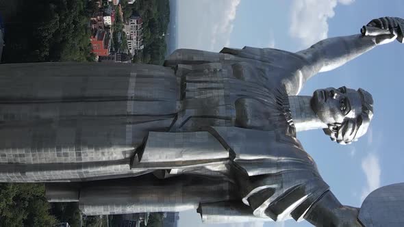 Motherland Monument in Kyiv Ukraine