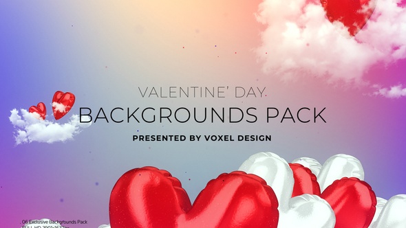 Happy Valentine's Day Background Pack