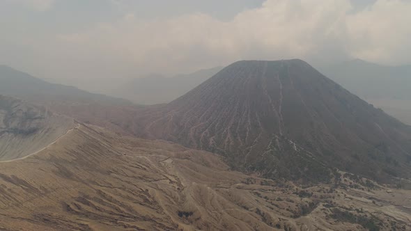 Mountain Landscape with Volcano