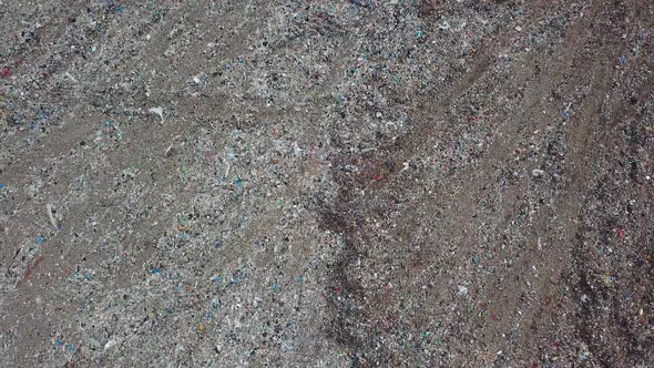 Aerial View of City Dump