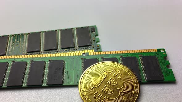 A Bitcoin and Electronic Computer Chips