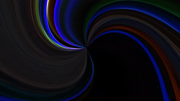 Abstract Shiny Spiral Twirl Motion Background Animation