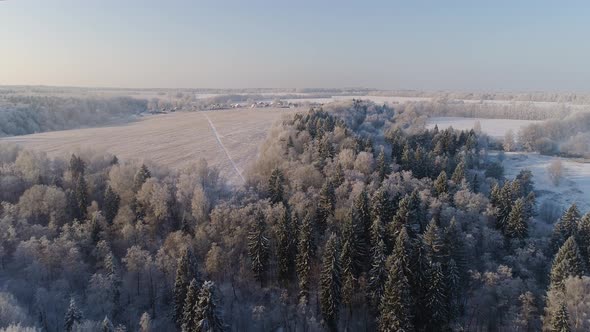 Winter Landscape Countryside