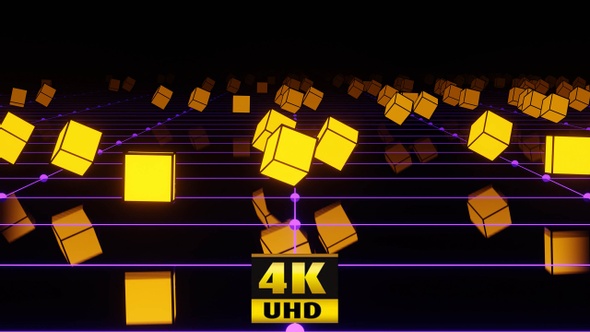 Journey Of The Yellow Cubes 4K