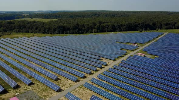 Field Of Solar Panels