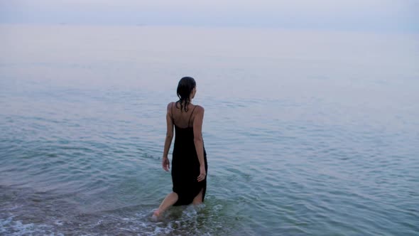 Portrait of a Girl on the Sea