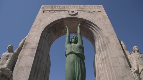 War Memorial Monument in Marseille