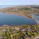 Lake Village From Above on a Drone - VideoHive Item for Sale