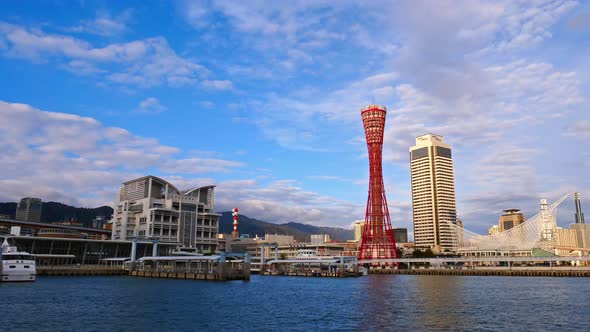 Beautiful architecture building in Kobe city Japan