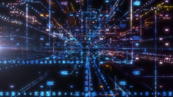 3D Big Data Digital Tunnel alt