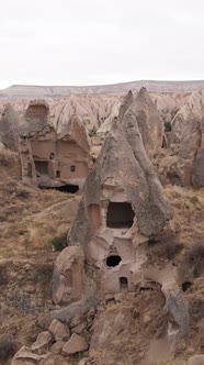 Cappadocia Landscape Aerial View