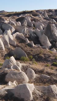 Cappadocia Landscape Aerial View