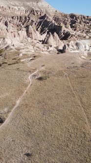 Cappadocia Landscape Aerial View