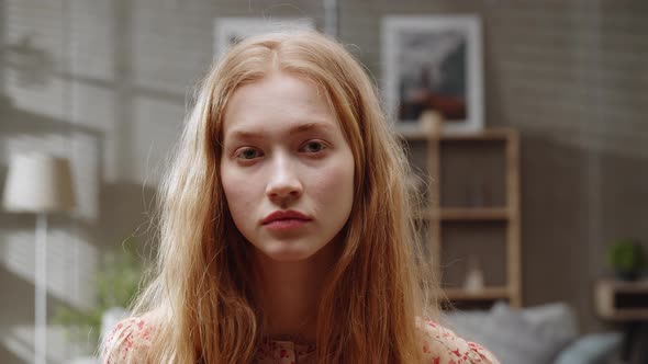 Portrait of a Young Redhaired Woman