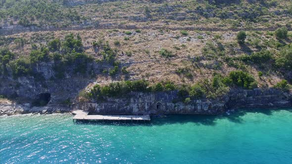 Dock in Albania