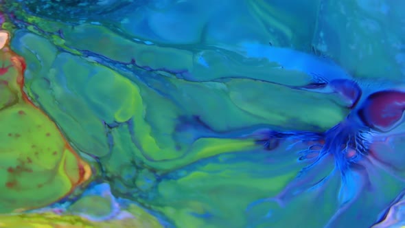 Organic Paint Swirling 