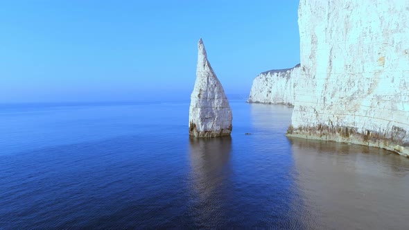 The Jurassic Coast, A Natural Coastal Feature of England from the Air