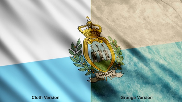 San Marino Flags