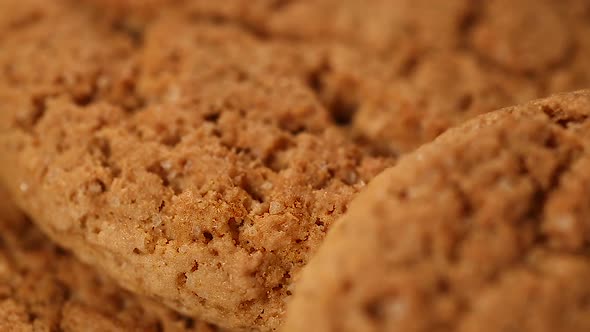 Sweet Oatmeal Cookies High in Sugar Detrimental to Health Risk of Diabetes