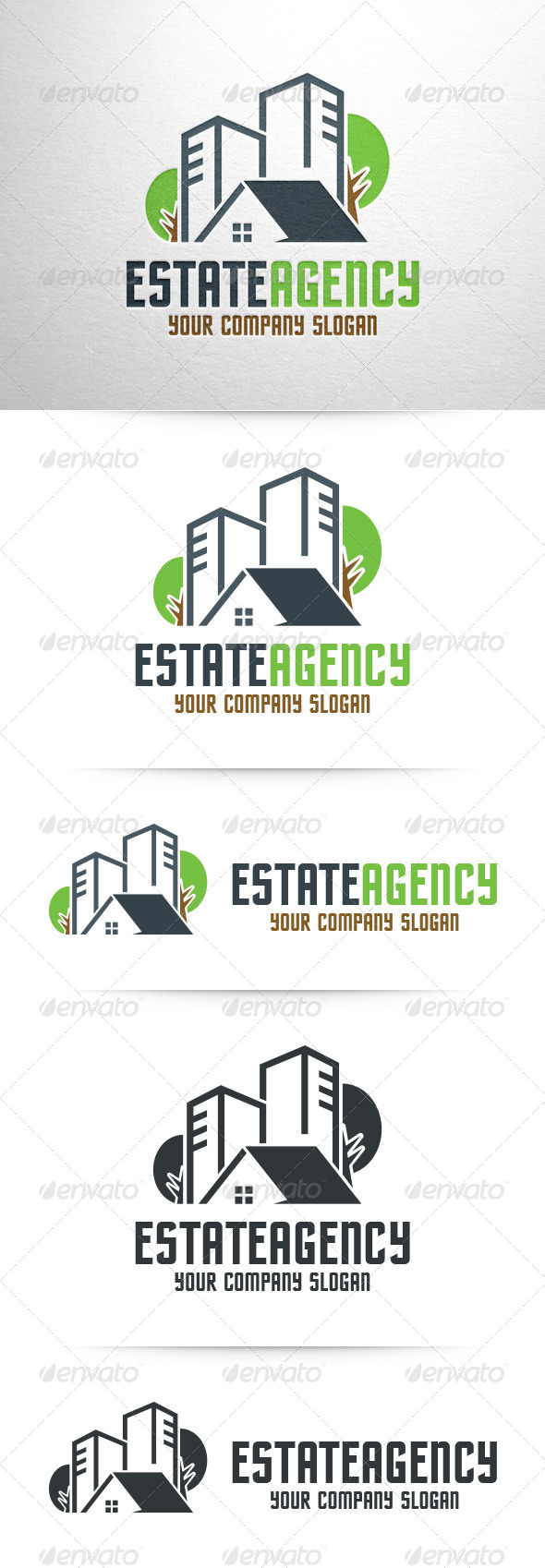 Estate Agency Logo Template
