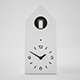 muji cucu clock 3d model - 3DOcean Item for Sale