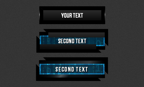 3 State Animated Button - Edge Animate - Bionic