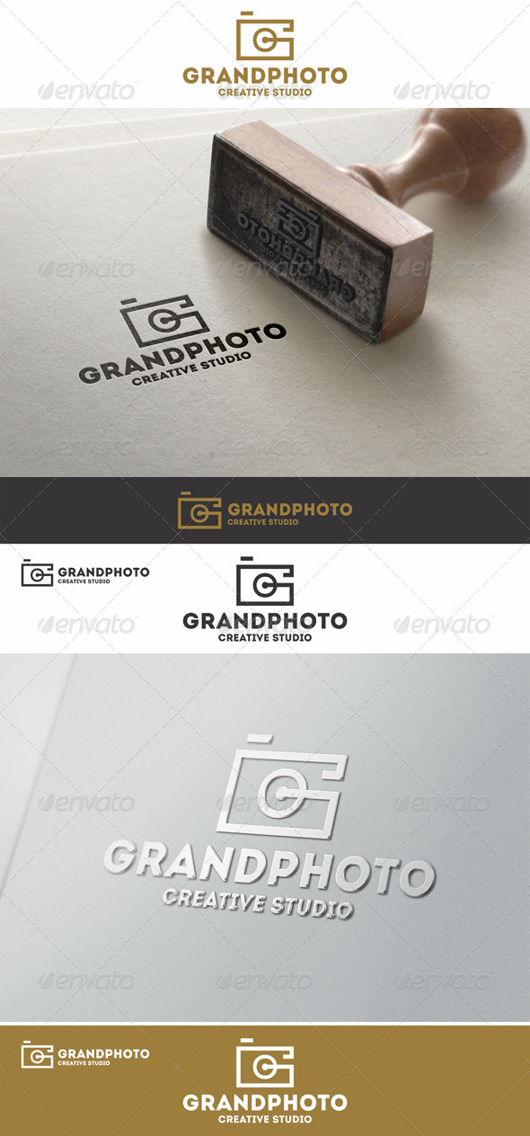 Grand Photo Logo G Letter