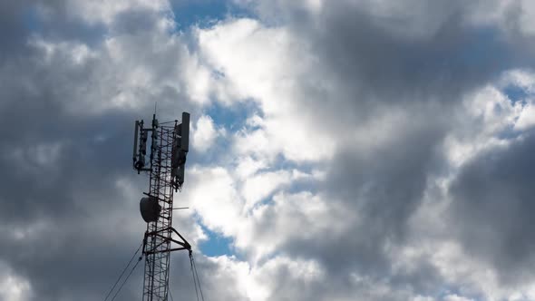 Cell Tower Communications Network