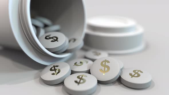Pills with Stamped Dollar Signs alt