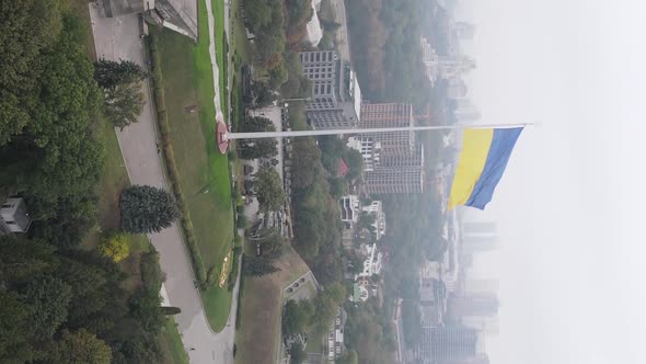 National Flag of Ukraine By Day