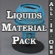 25 Standard Liquids Materials Pack AIO for C4D - 3DOcean Item for Sale
