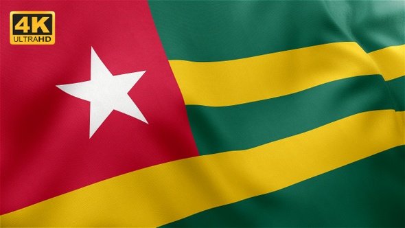 Togo Flag - 4K